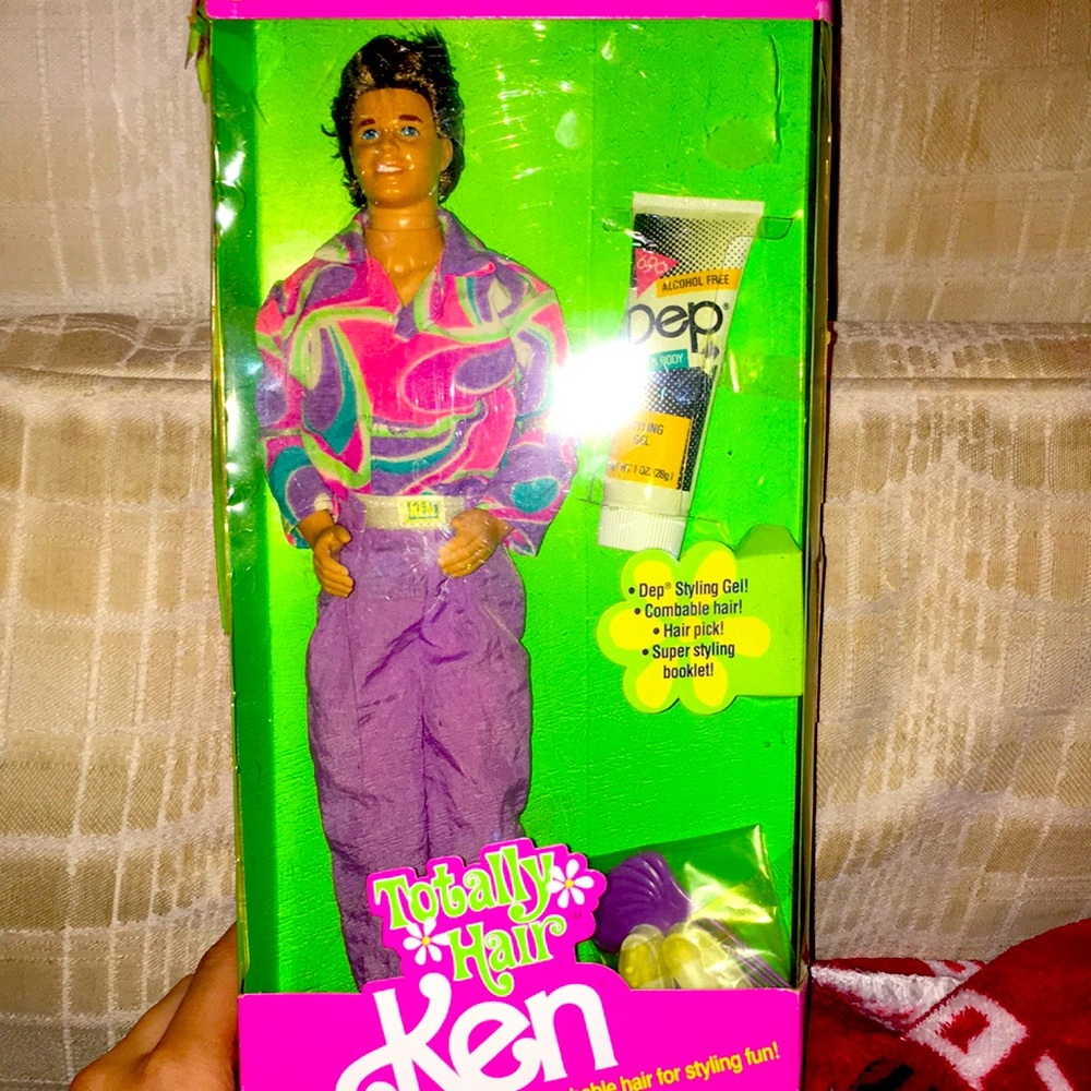 1991 Never been opened ken Barbie very old and needs new home